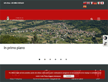 Tablet Screenshot of comune.capitignano.aq.it